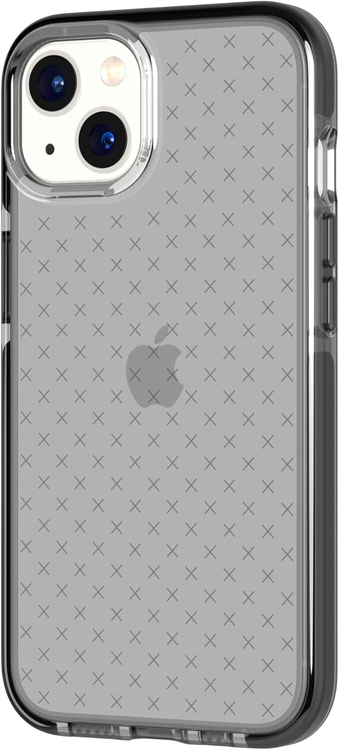 tech21 Evo Check Schutzhülle für iPhone 13 – Ultra-Schutz mit 5,8 m langem Fallschutz schwarz iPhone