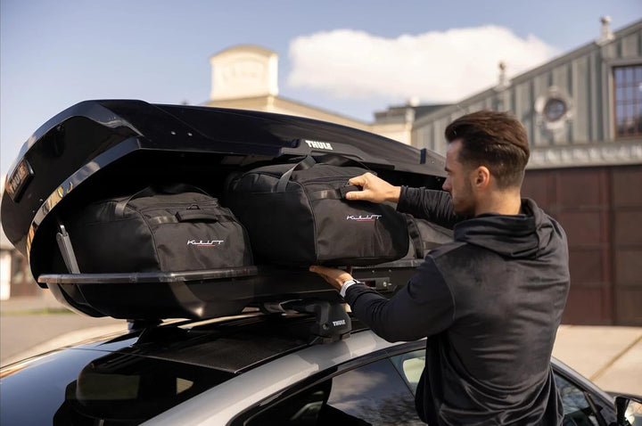 DACHBOX KJUST Taschen Set 4STK FÜR Thule Motion XT M