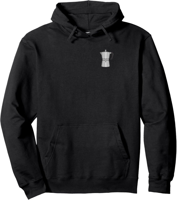 Espressokocher Kaffeekanne Moka Mokka Kaffee Geschenk Pullover Hoodie