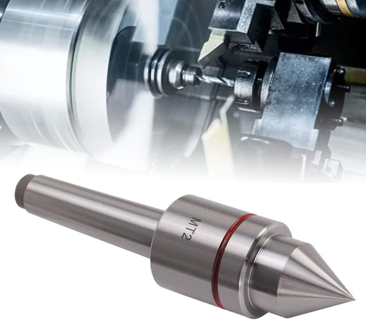 Reitstockmitte, 60° Konus MK2 140 mm Gesamtlänge Mitlaufende Spitze Wasserdicht zum Basteln