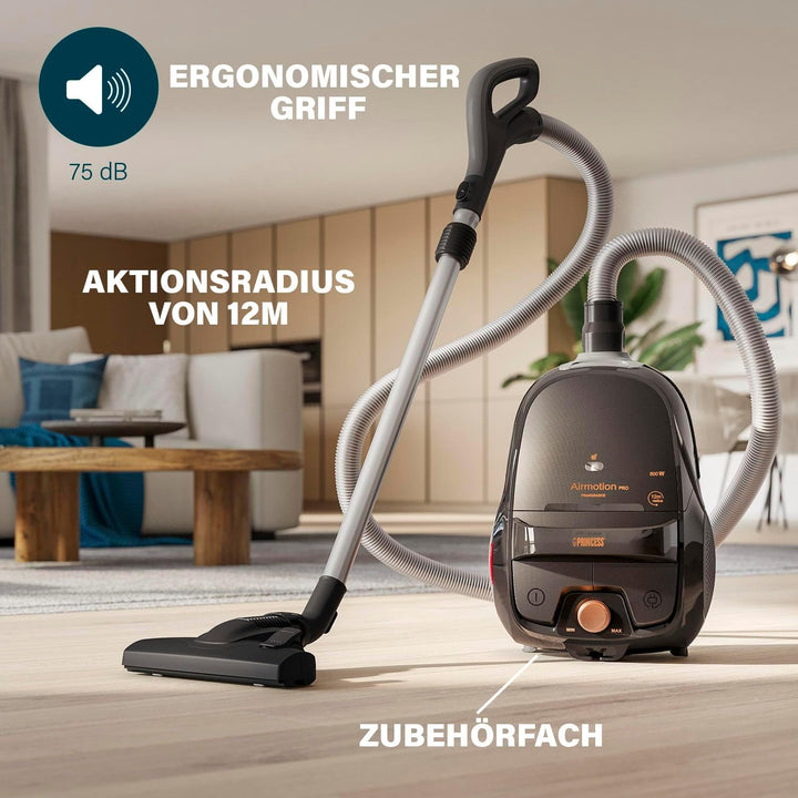 Princess Airmotion Pro, Duftfunktion für frische Luft, Leicht & Kompakt & grosses Volumen 4L, wendig