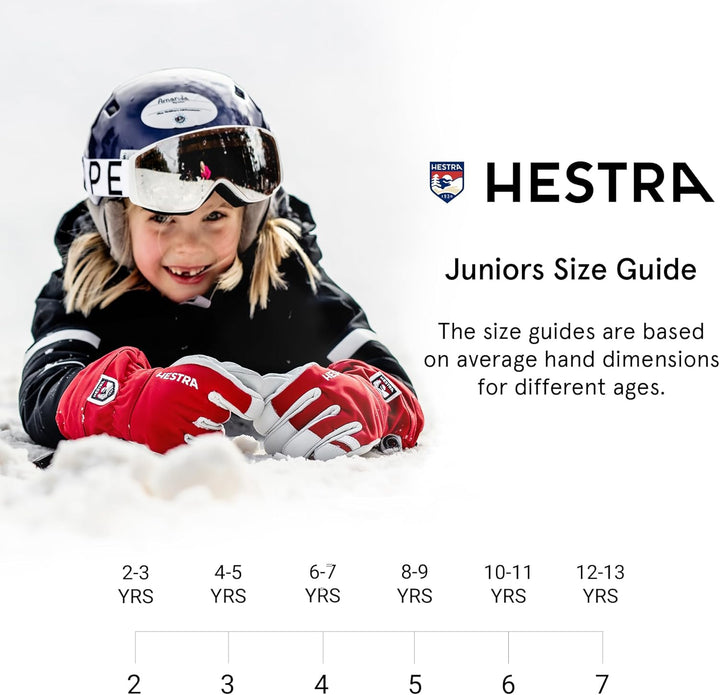 Hestra Army Leather Heli Jr. 5 black - 5
