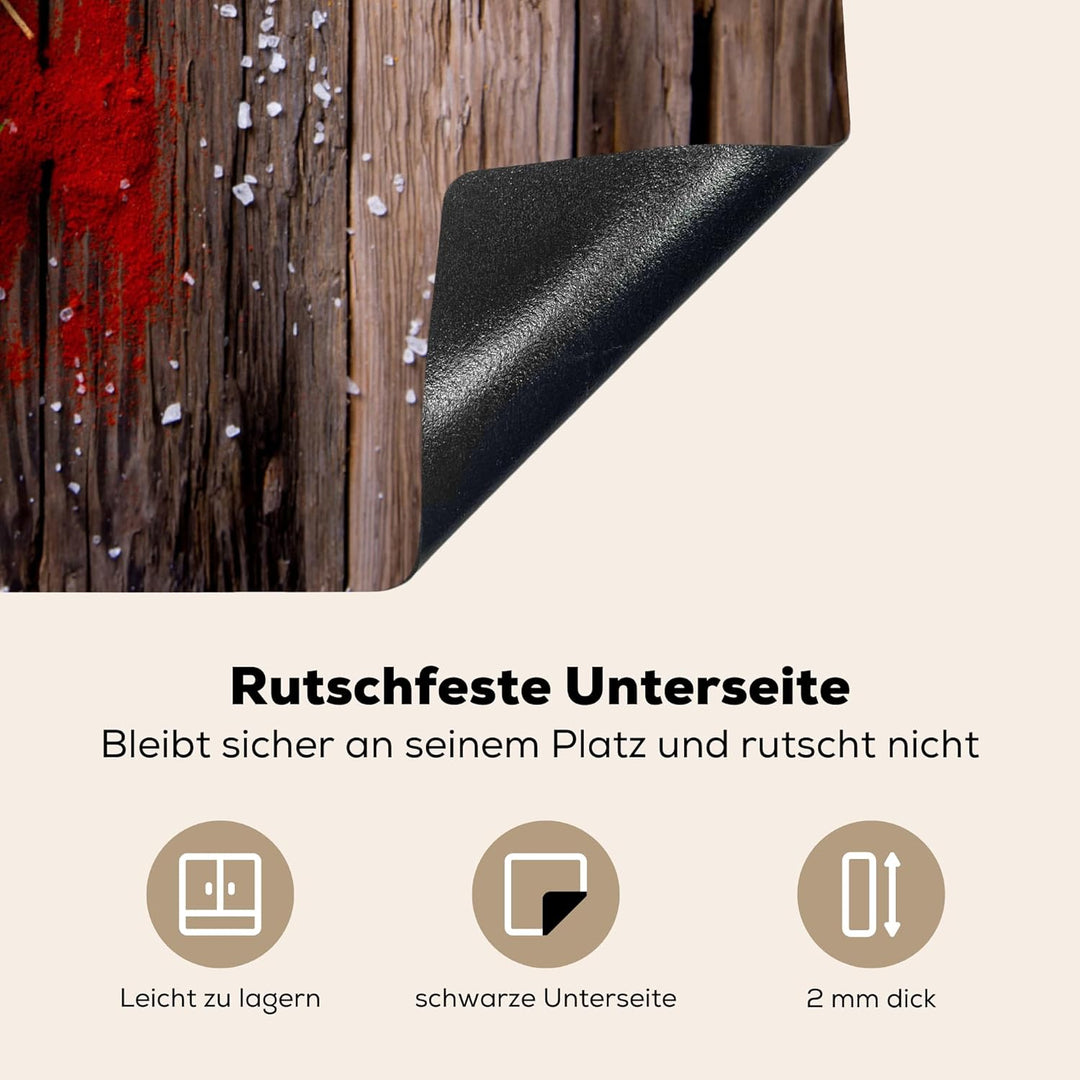 KitchenYeah© Herdabdeckplatte Einteilig Induktionsmatte Küche Abdeckung Ceranfeld Herd Abdeckplatte