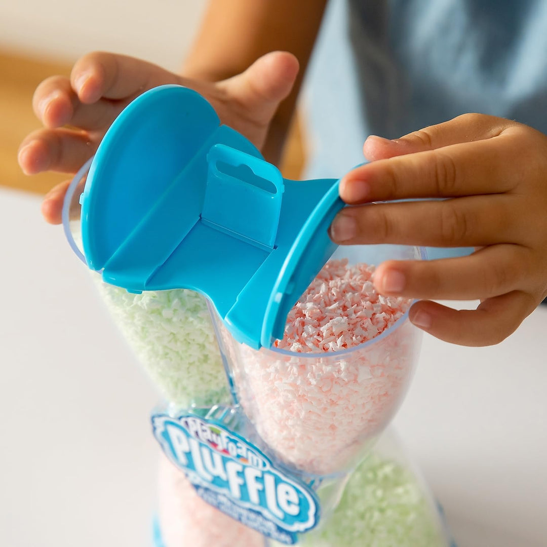Learning Resources Playfoam Pluffle X-Röhre mit nachtleuchtendem Pluffle, Sensorik-Spielzeug, trockn