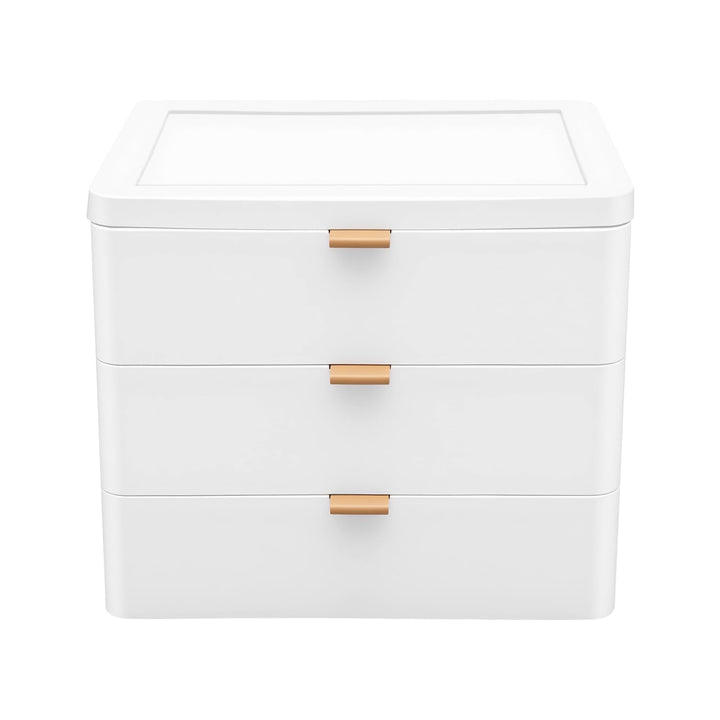 Schreibtisch-Aufbewahrungsbox Schubladenbox Schreibtisch-Organizer Aufbewahrungs-Organizer mit 3 Sch