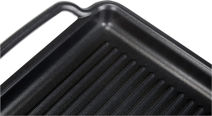 BRA Grillplatte gerillt Solid + Teflon Classic beschichtet 40 x 28 cm