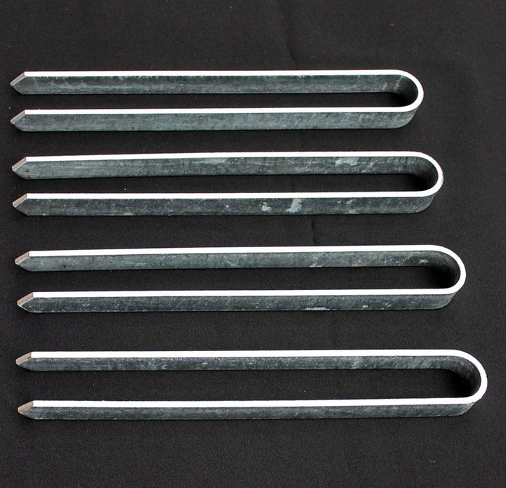 DanDiBo 4 Stück Bodenanker verzinkt XL Erdanker für Rosenbogen 30 cm Heringe Erdspiess Bodenspiess B