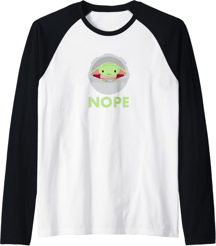Star Wars The Mandalorian The Child Nope Raglan