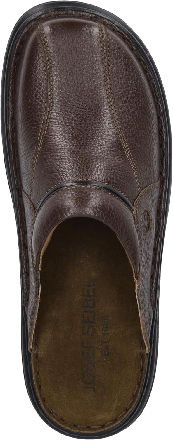 Josef Seibel Klaus Herren Clogs 43 EU Braun 341 Brasil Schwarz, 43 EU Braun 341 Brasil Schwarz