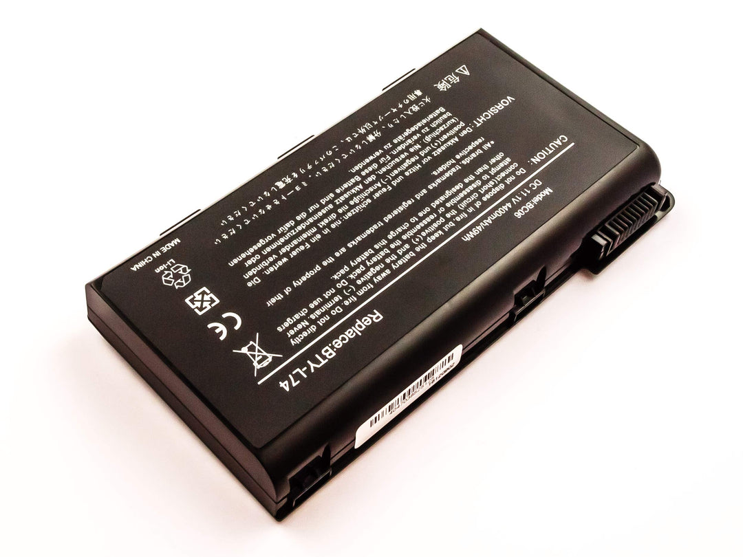 Akkuversum Akku kompatibel mit Wortmann Terra Mobile 1746, Notebook/Netbook/Tablet Li-Ion Batterie