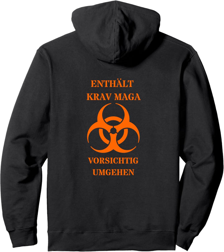 ENTHÄLT KRAV MAGA - VORSICHTIG UMGEHEN Pullover Hoodie