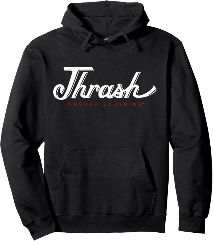 Klassischer Thrash Pullover Hoodie