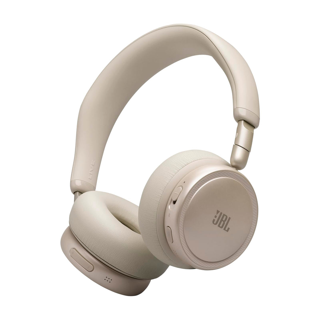 JBL Live 680NC Kabellose On‑Ear‑Kopfhörer mit Adaptivem Noise Cancelling, Spatial Sound, Sprachsteue