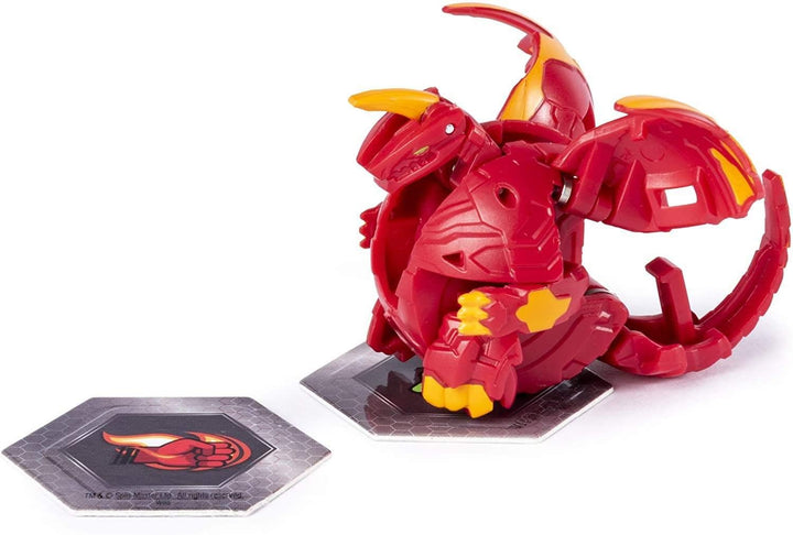 BAKUGAN 6045138 / #20115348 - Storage Case, Aufbewahrungskoffer mit extra Basic Ball, Dragonoid (rot