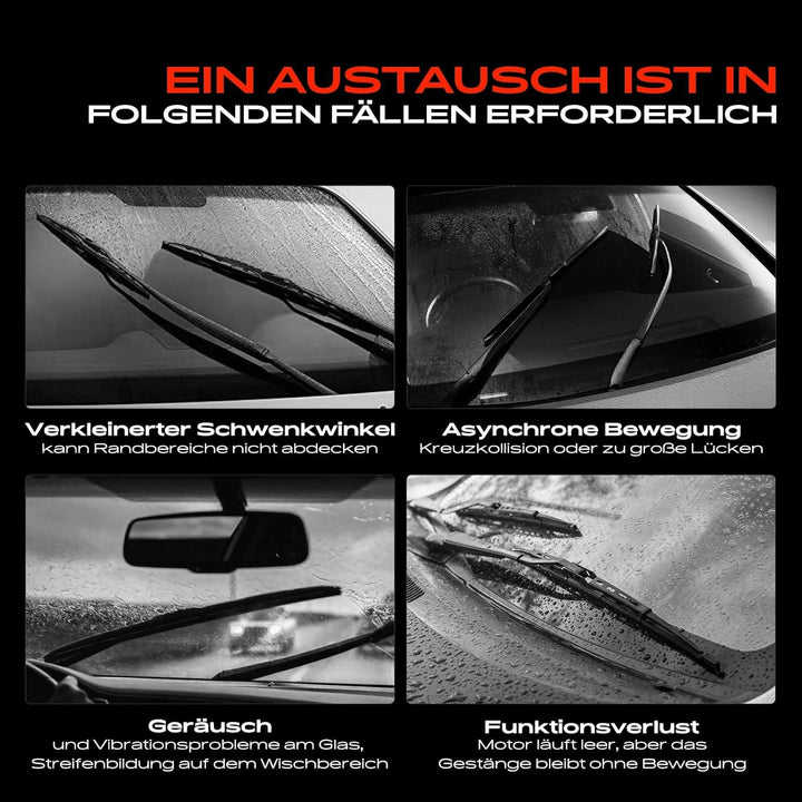 Frankberg 1x Wischergestänge Mit Motor Vorne Kompatibel mit Antara L07 2.0L-3.2L SUV 2006-Heute Repl