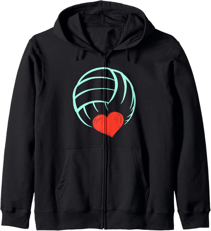 Volleyball-Trainer Volleyball-Mannschaft Geschenk Kapuzenjacke