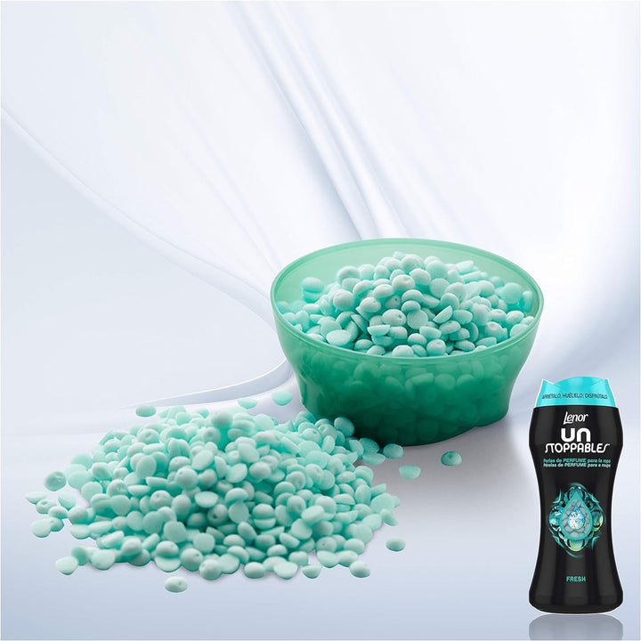 Lenor Unstoppables Fresh Perlen Duftantrieb - 6 x 210 g Zitrus Flüssigkeit 210 g (6er Pack), 210 g (