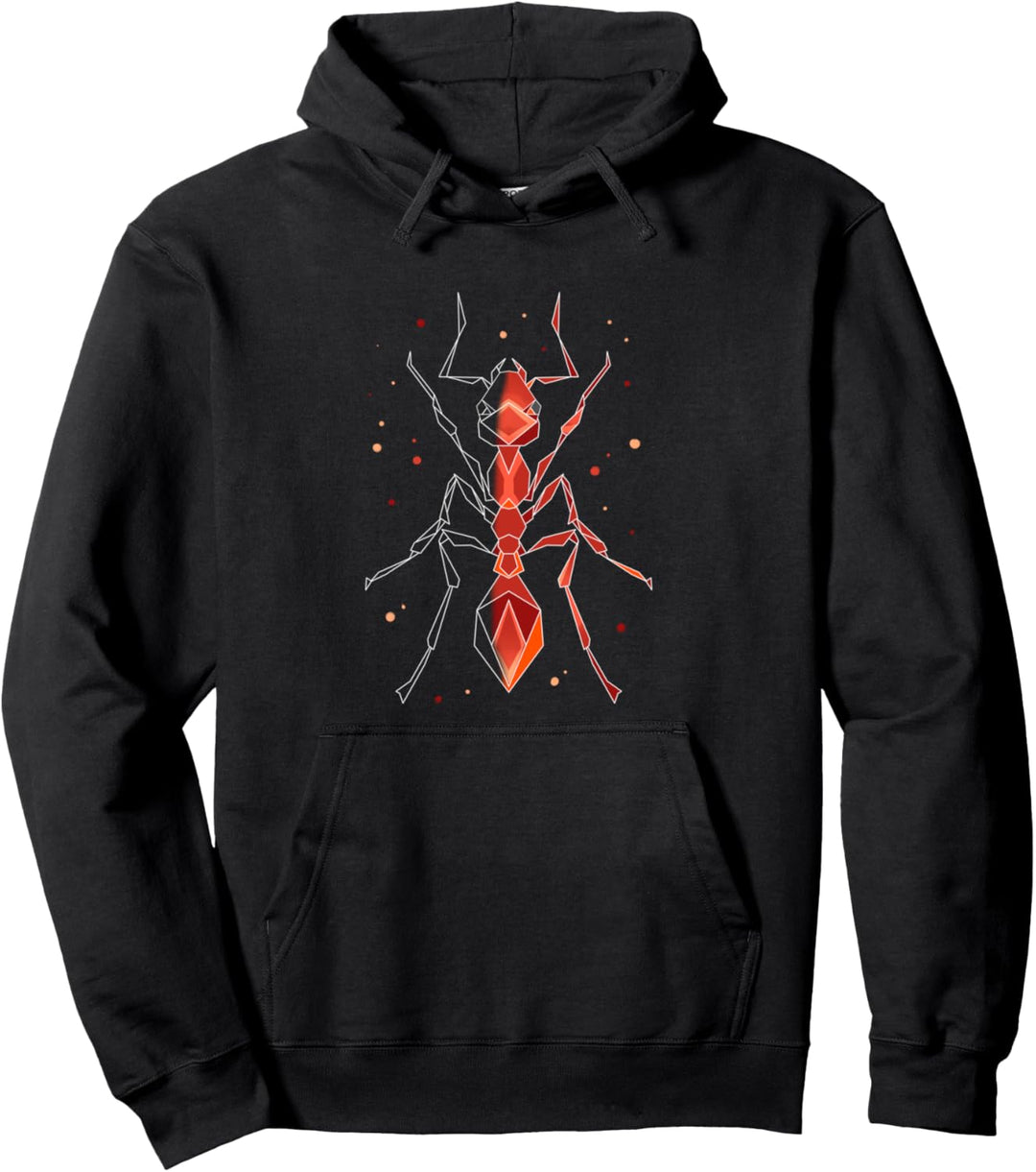 Ameise Polygon Ameisenzucht Insekten Pullover Hoodie