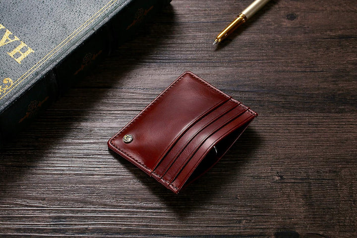 Cronus &amp; Rhea® | Luxus Kartenhalter aus exklusivem Leder (Argos) | Kartenetui - Kreditkartenetui - K
