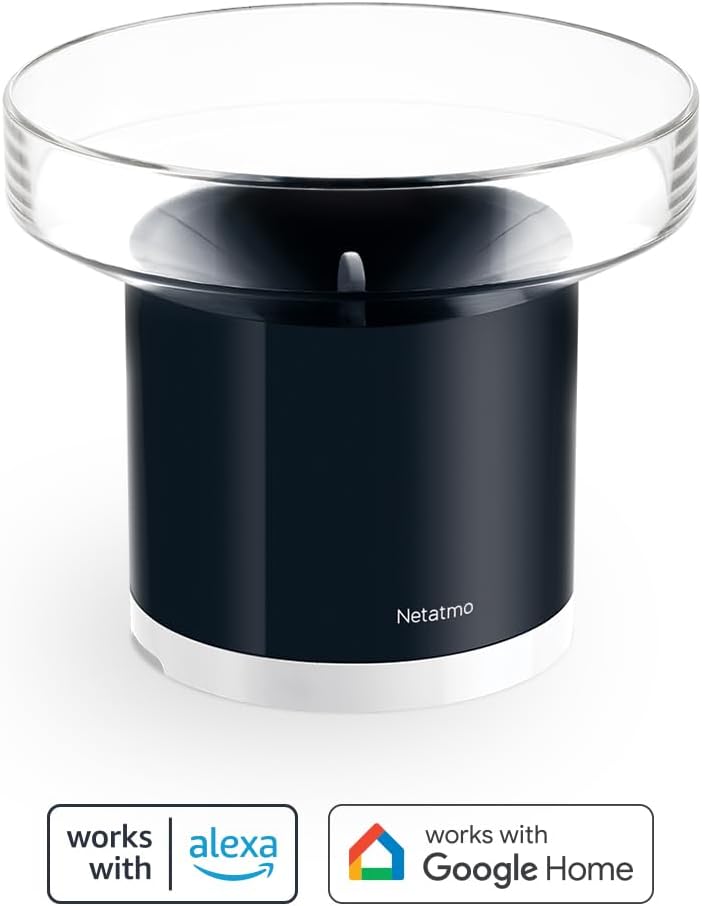 Netatmo Regenmesser Funk für die Netatmo Wetterstation,, Regenmesser