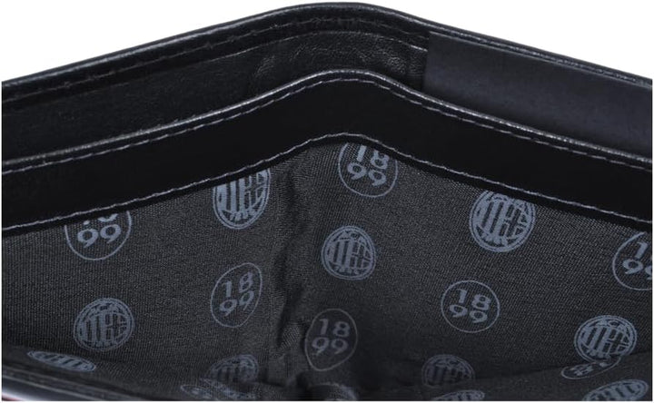 Ac Milan Unisex 143226 Reisezubehör-Brieftasche, Schwarz
