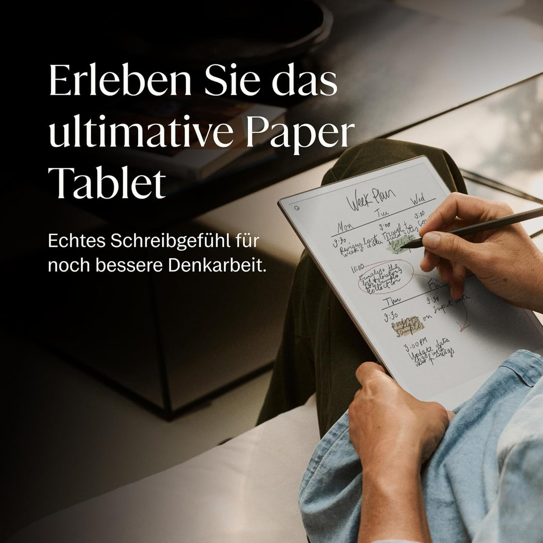 reMarkable Paper Pro | Das ultimative Papier-Tablet mit 30,6 cm (11,8 Zoll) Farbdisplay und Leselich