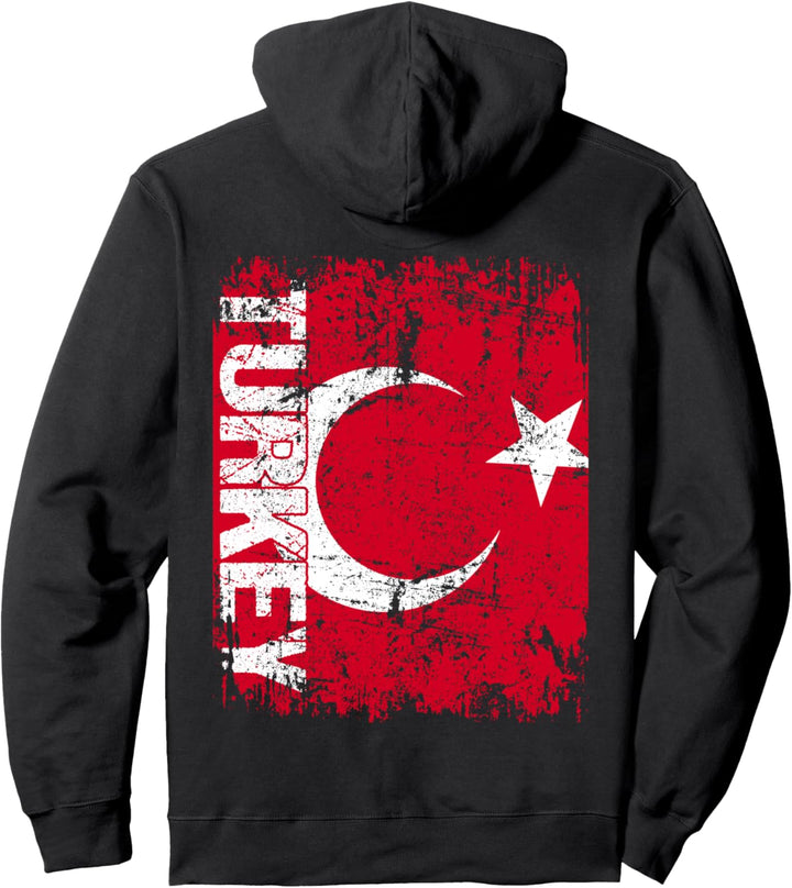 TÜRKEI Flagge | Damen Herren Kinder TÜRKEI Pullover Hoodie