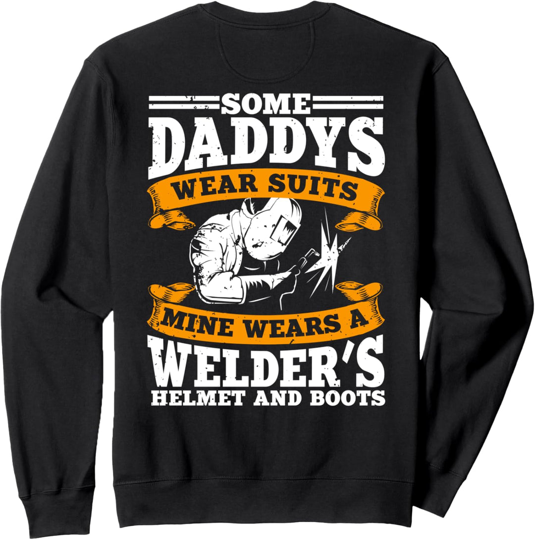Welder Gifts Welding Design On Back Of Clothing Sweatshirt