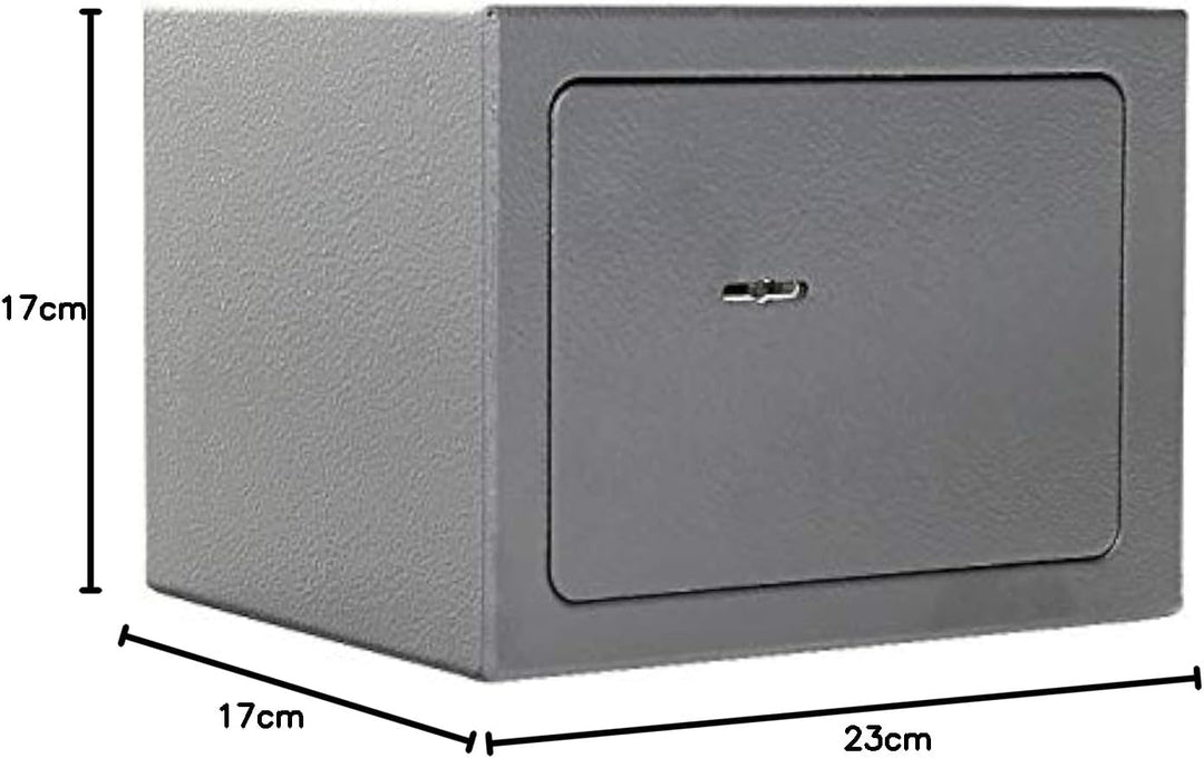 Rottner 114305 HomeDesign Möbeltresor Doppelbartschloss HDS-H10, Anthrazit, BxH 230x170 mm, Befestig