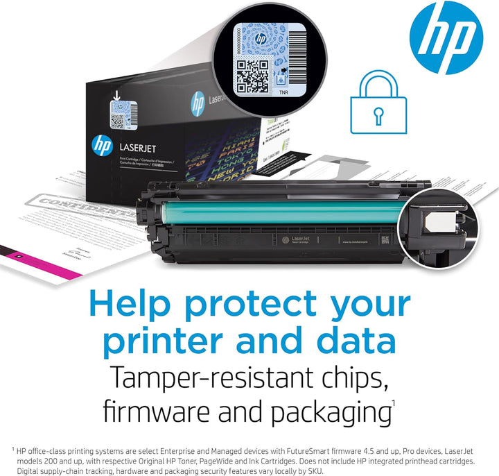 HP 655A (CF450A) Schwarz Original Toner für HP Color LaserJet Enterprise M652, M653, M681, M682