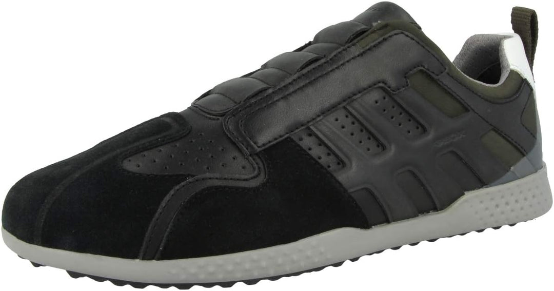 Geox U Snake.2 A Herren Sneaker 40 EU Schwarz, 40 EU Schwarz