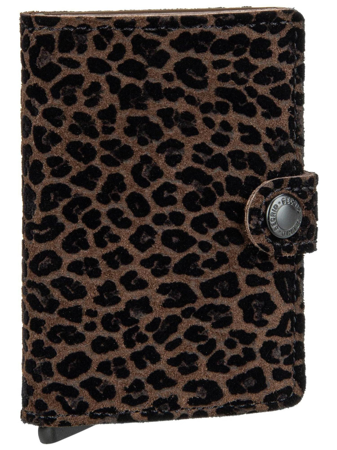 Secrid Damen Geldbörse Miniwallet Leo One Size Brown Einheitsgrösse, Brown Einheitsgrösse