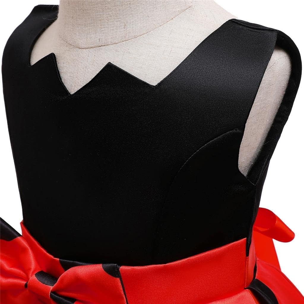 Lito Angels Marienkäfer Gepunktetes Heldenmädchen Kleid Kostüm Verkleidung Kleinkind Mädchen Grösse