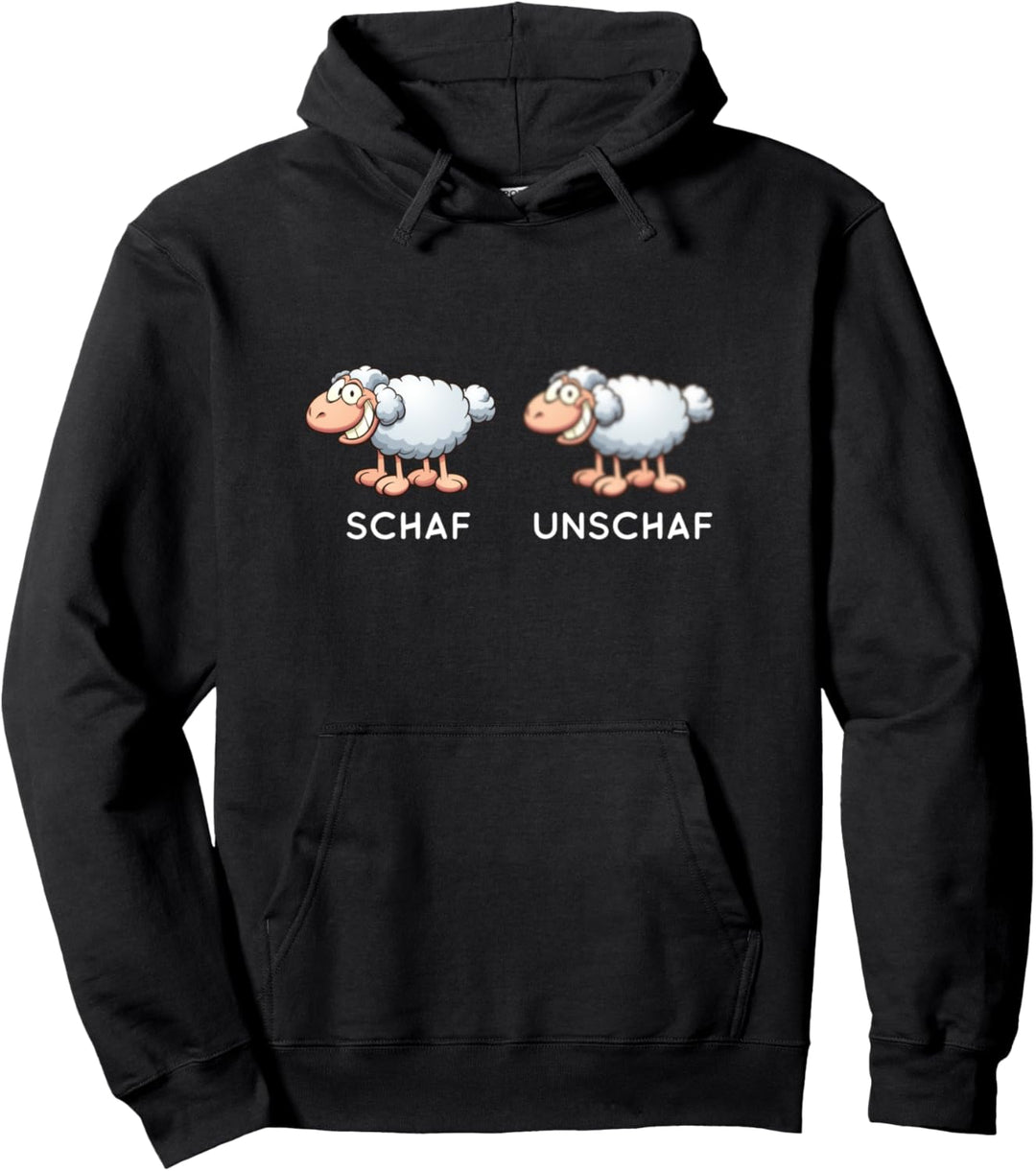Schaf Unschaf Lustiges Augenarzt Optiker Pullover Hoodie