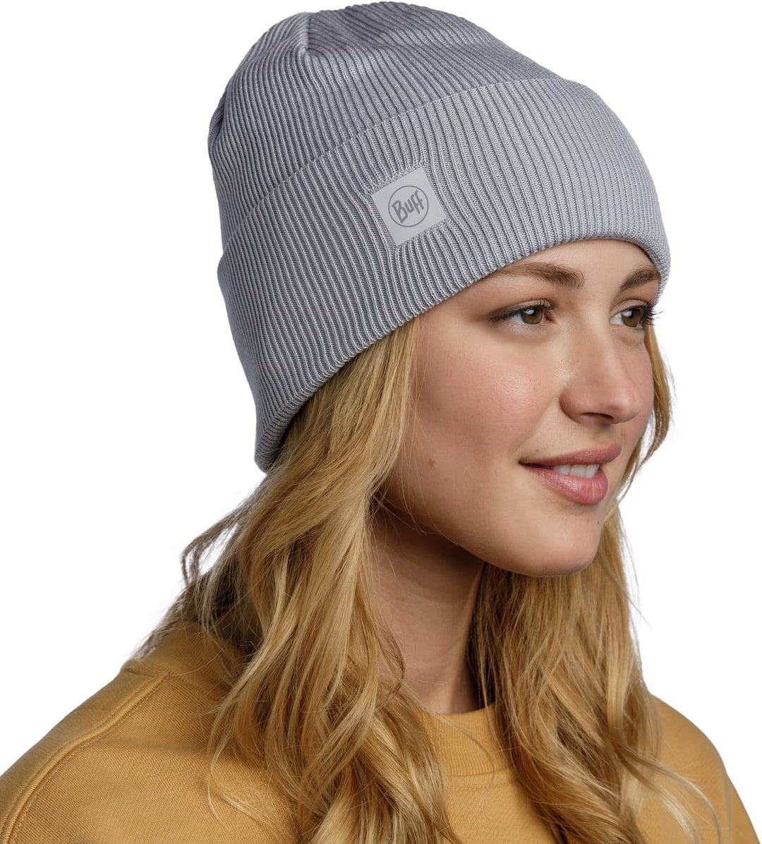 Buff Crossknit Mütze Einheitsgrösse Grau, Einheitsgrösse Grau
