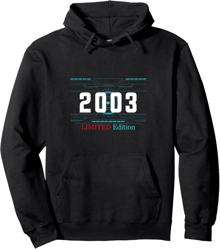 2003 Limited Edition 18. Geburtstag Geburtstagskind Pullover Hoodie