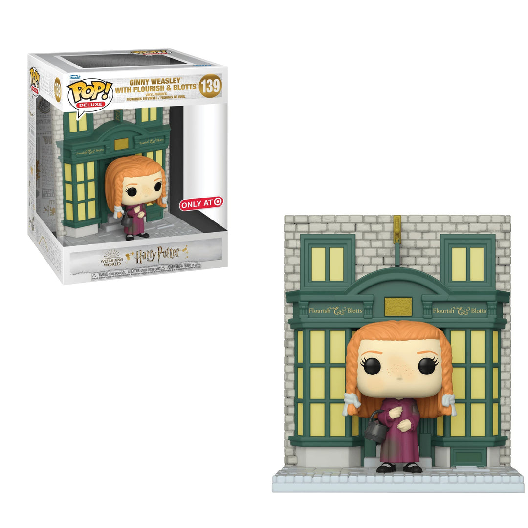 Funko Pop! Deluxe: Harry Potter - Ginny Weasley with Flourish &amp; Blotts (Special Edition) 