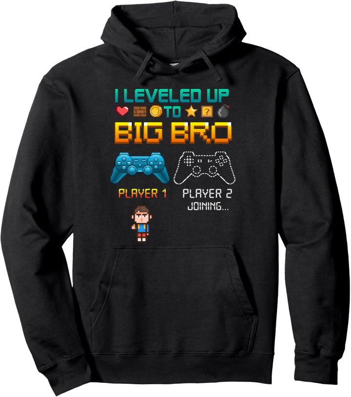 Lustiges Gamer Geschenk Älterer Bruder Pullover Hoodie