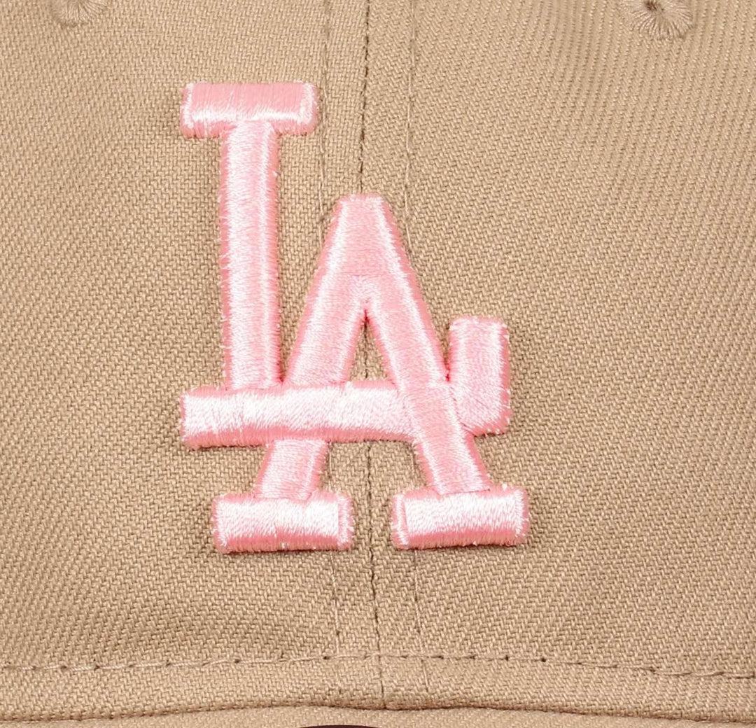 New Era 9Twenty Cap MLB Basecap Baseball Verstellbar Kappe 920-Dodgers-Camel