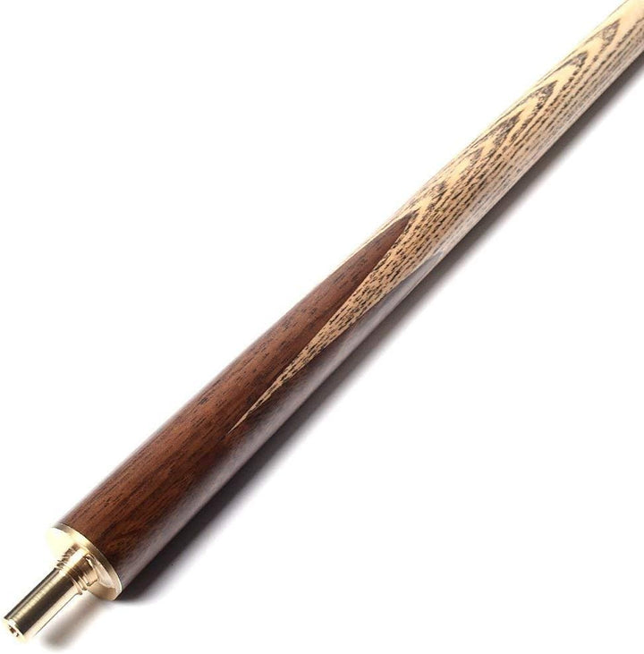 CUESOUL 57" Handcraft 3/4 Jointed Snooker Queues with Mini Butt End Extension Packed in Aluminium Kö