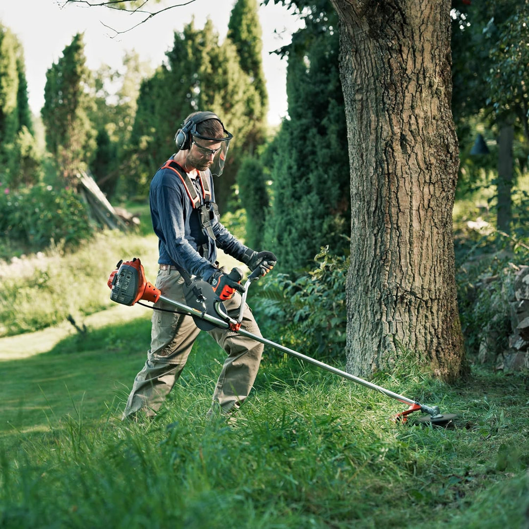 Husqvarna 122R Benzin-Rasentrimmer - 21,7cm³ 2-Takt Freischneider, 43 cm Schnittbreite, Tap 'n Go Ko