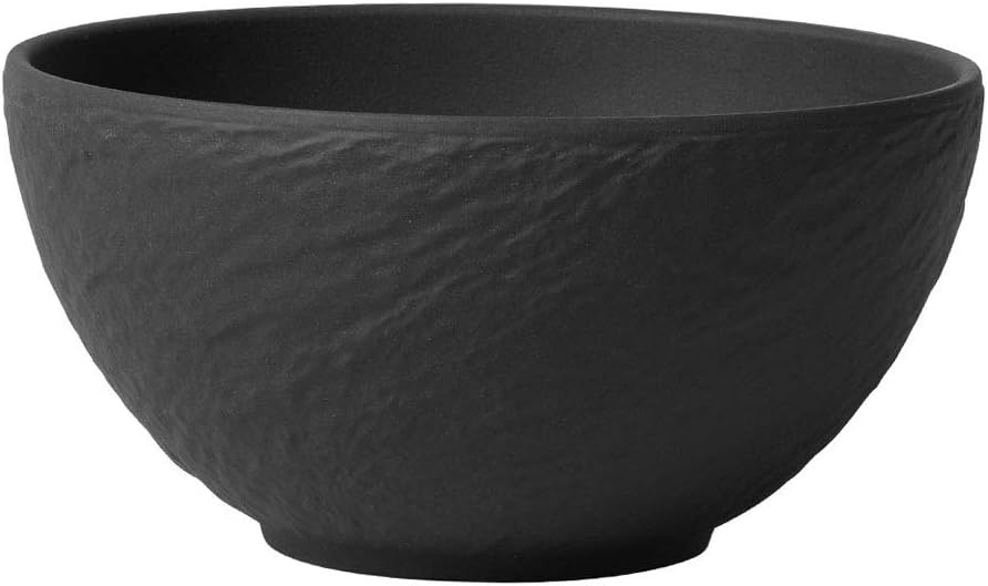 Villeroy & Boch - Manufacture Rock Multifunkionsteller rechteckig, schwarz Manufacture Rock Schale,