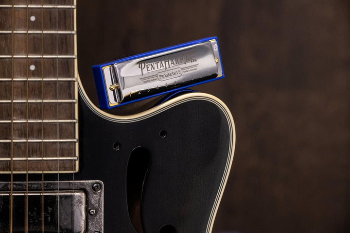 HOHNER Mundharmonika, Penta Harp, G-Moll, Lange: 10,2 cm Klassisch, Klassisch