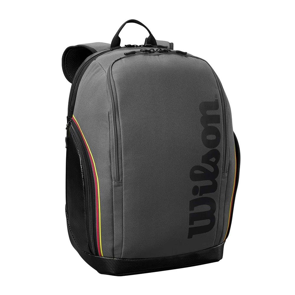 Wilson Padel-Rucksack Tour, Für bis zu 2 Schläger, Grau