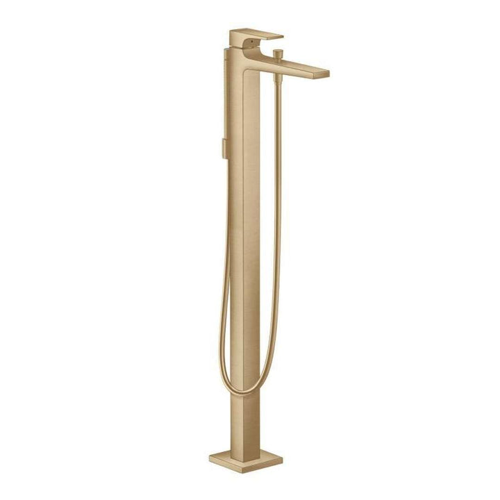 hansgrohe bodenstehende Wannenarmatur, für 2 Funktionen, Brushed Bronze, Brushed Bronze