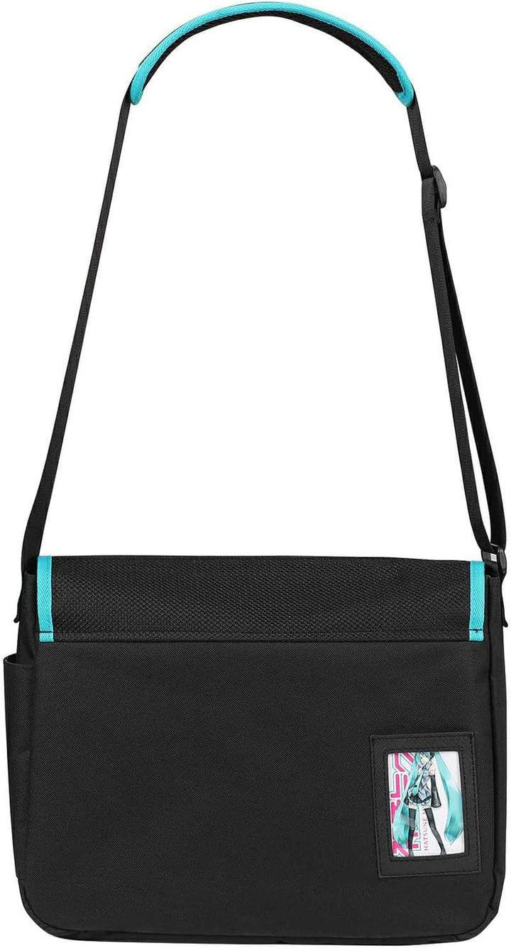 FIREFIRST x Hatsune Miku & Kagamine Rin/Len Schule Schultertaschen .Türkis W36×H30×D12.5（cm）, .Türki