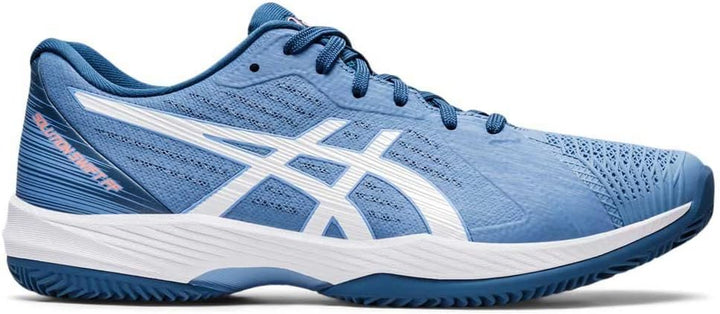 ASICS Herren Solution Swift Ff 2 ClaySneaker 45 EU Blau Harmony Weiss, 45 EU Blau Harmony Weiss