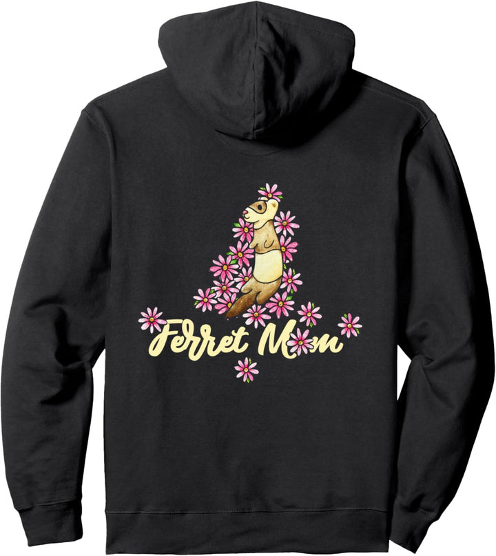 Ferret Mom Pullover Hoodie