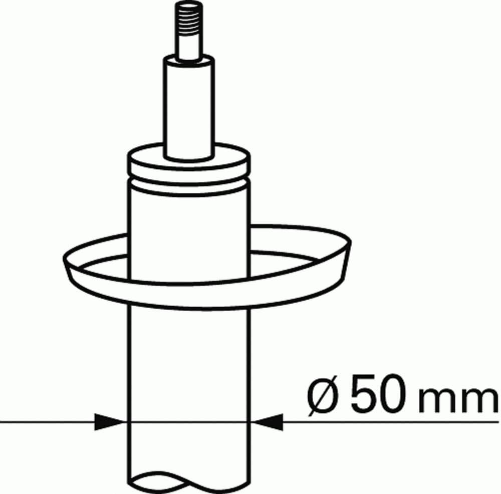 SACHS 312 267 Stossdämpfer Single, Single