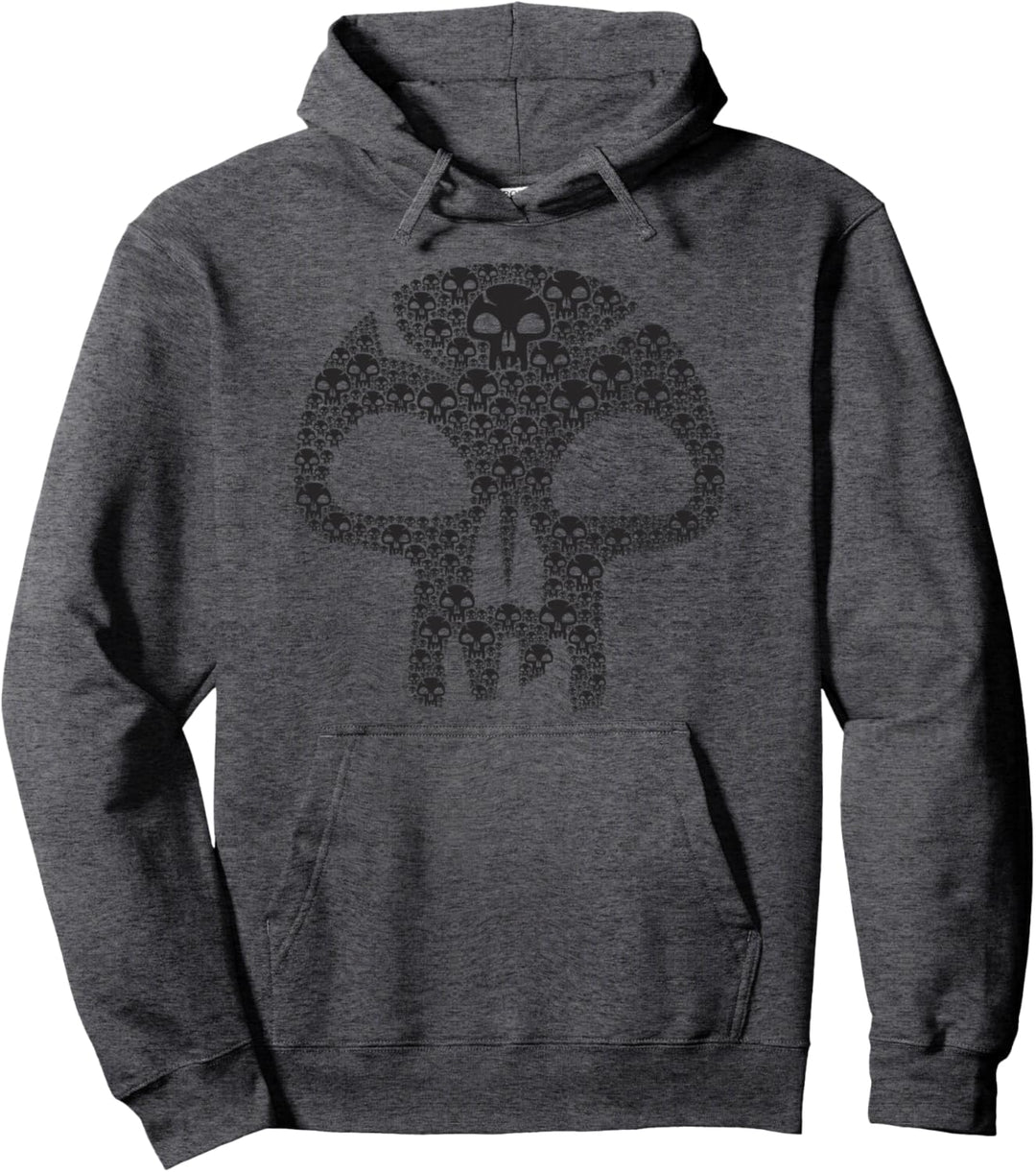 Magic: The Gathering Black Mana Symbol Fill Pullover Hoodie
